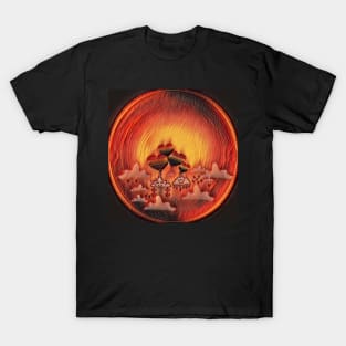 A fire sunset T-Shirt